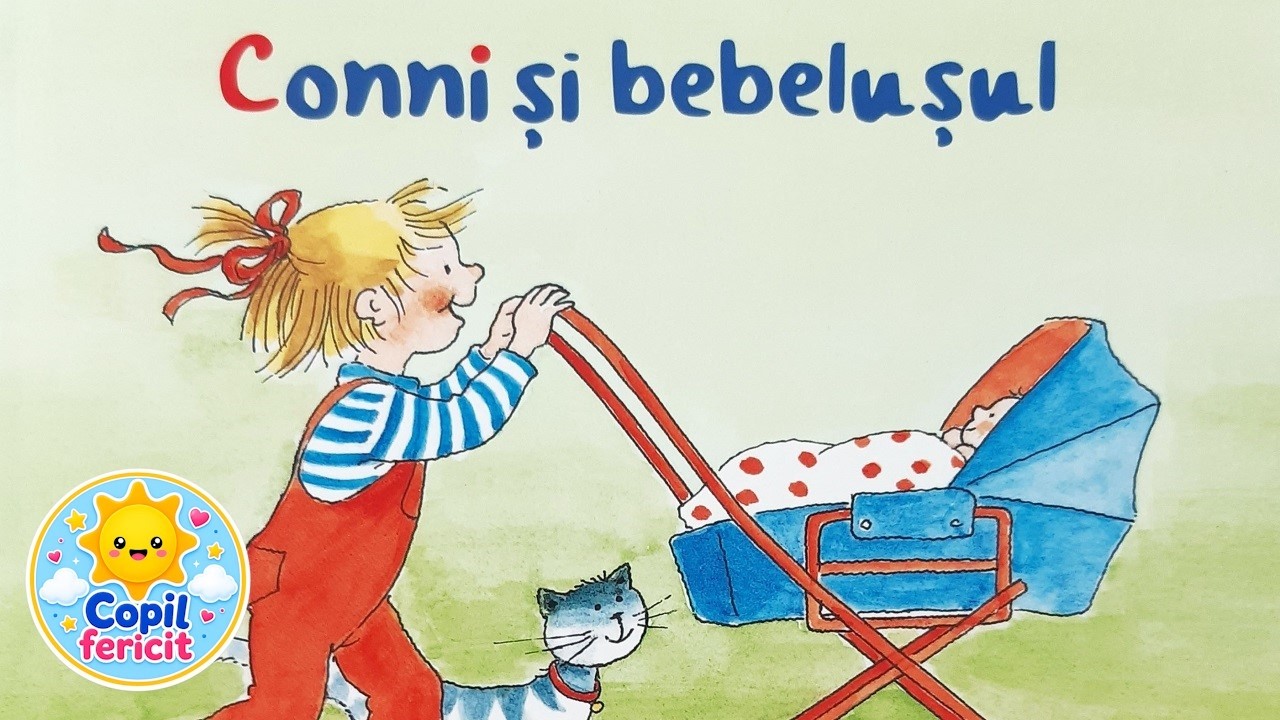 CONNI ȘI BEBELUȘUL 👶 | Poveste educativă despre familie, nașterea unui frățior, empatie, răbdare