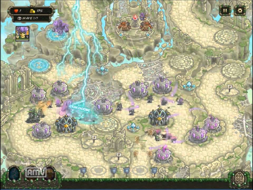 Kingdom Rush Origins - SHRINE OF ELYNIE [veteran] [iron]