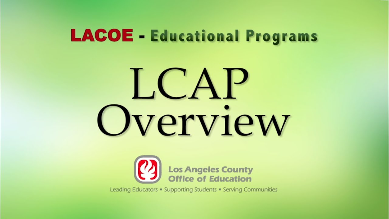 LCAP Overview
