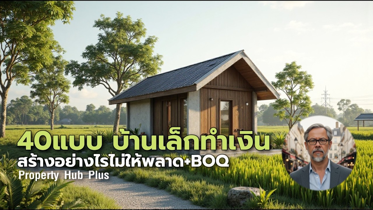 บ้านเล็กทำเงิน สร้างอย่างไรไม่ให้พลาด