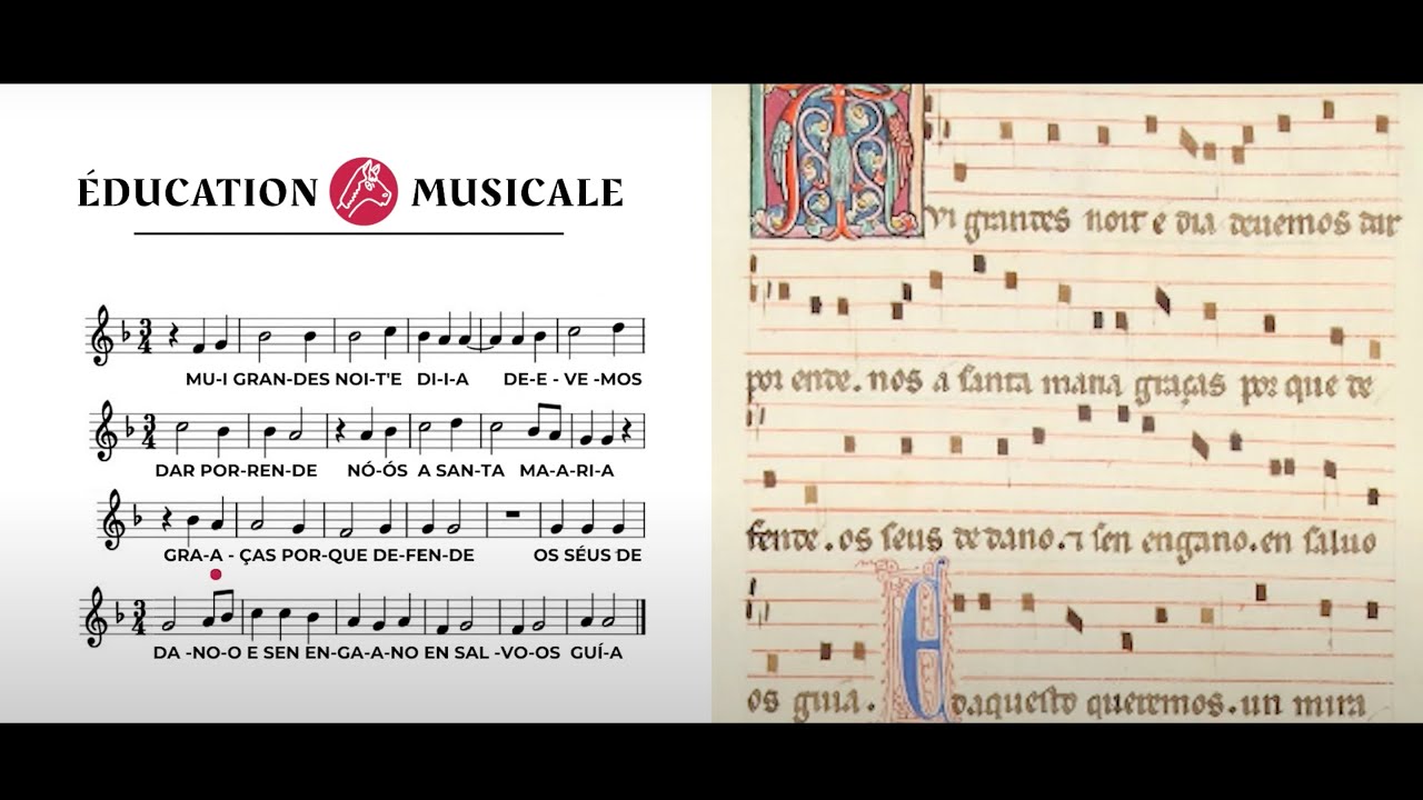Mui grandes noit’ e día - chant du 13e siècle