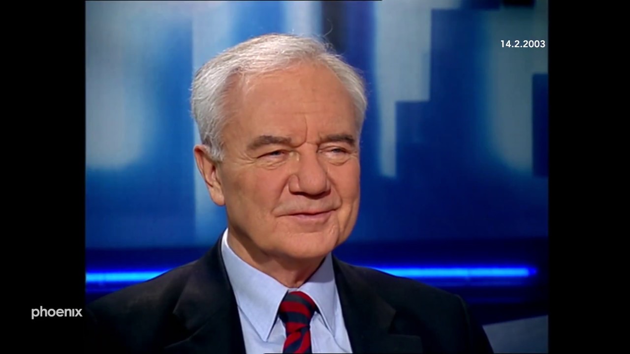 Manfred Stolpe bei phoenix in &bdquo;Im Dialog&ldquo; (2003)