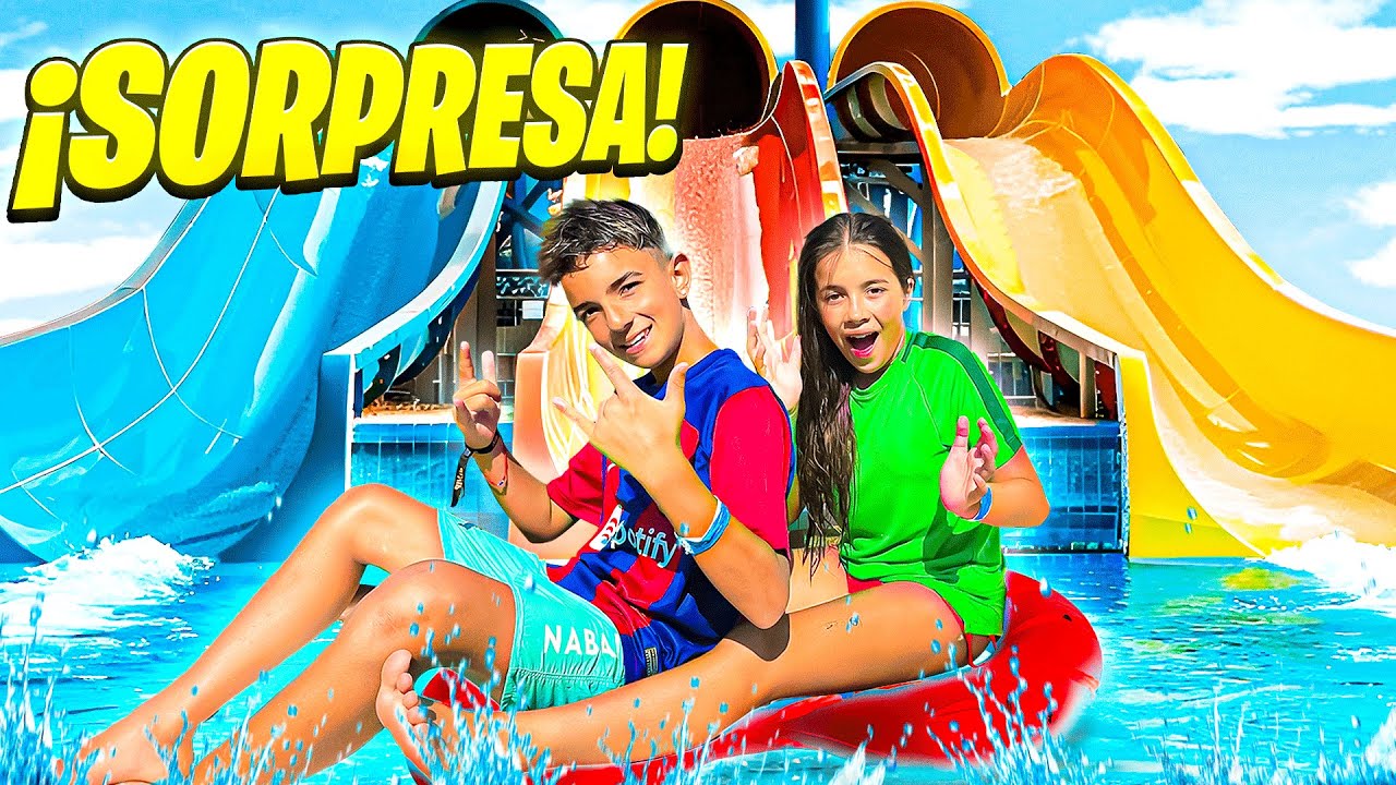 24 HORAS en un PARQUE ACUÁTICO! *nos quedamos atrapados*