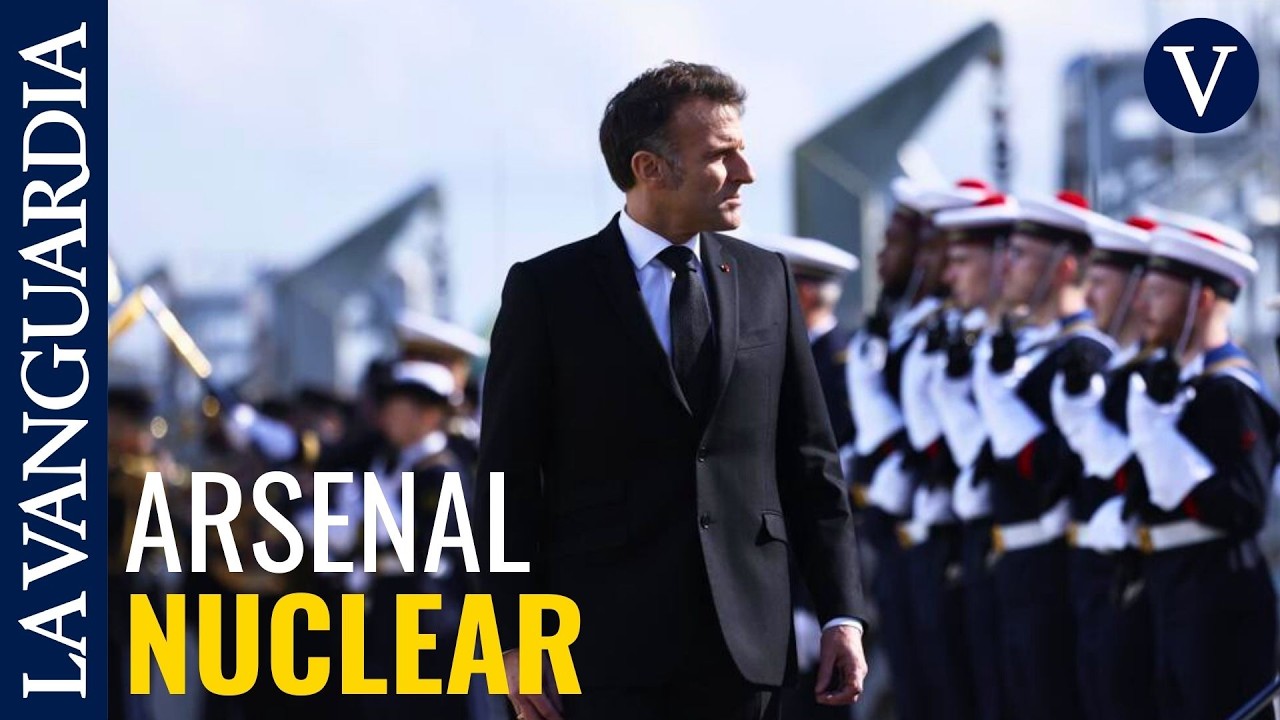 Macron anuncia que Francia aumentará su arsenal nuclear