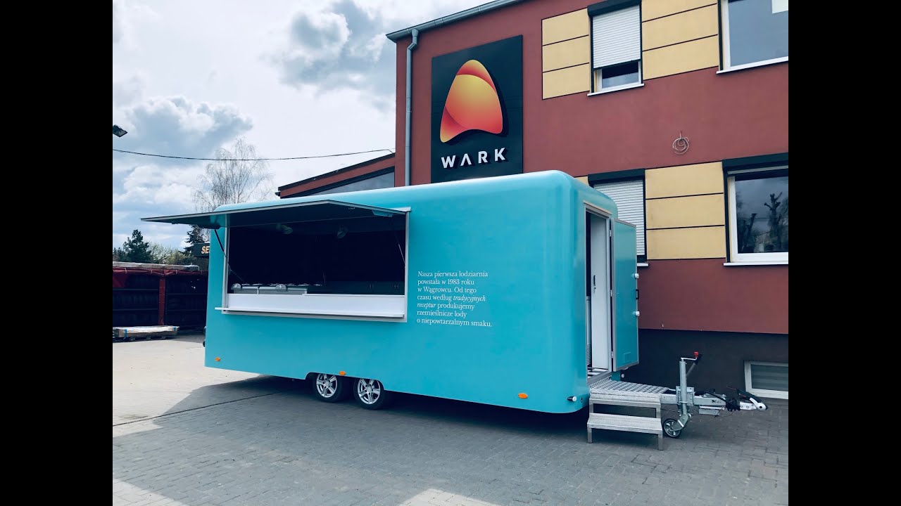 Przyczepa Premium 6m lody / Eiswagen Anhänger / Ice trailer WARK