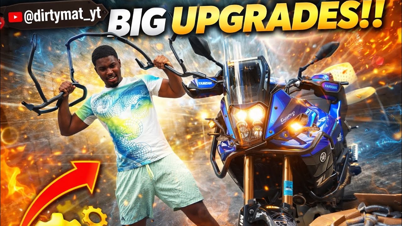 Yamaha Tenere 700 World Raid | Upgrading The Beast | 🇱🇨| [4k] | dirtymat_yt 