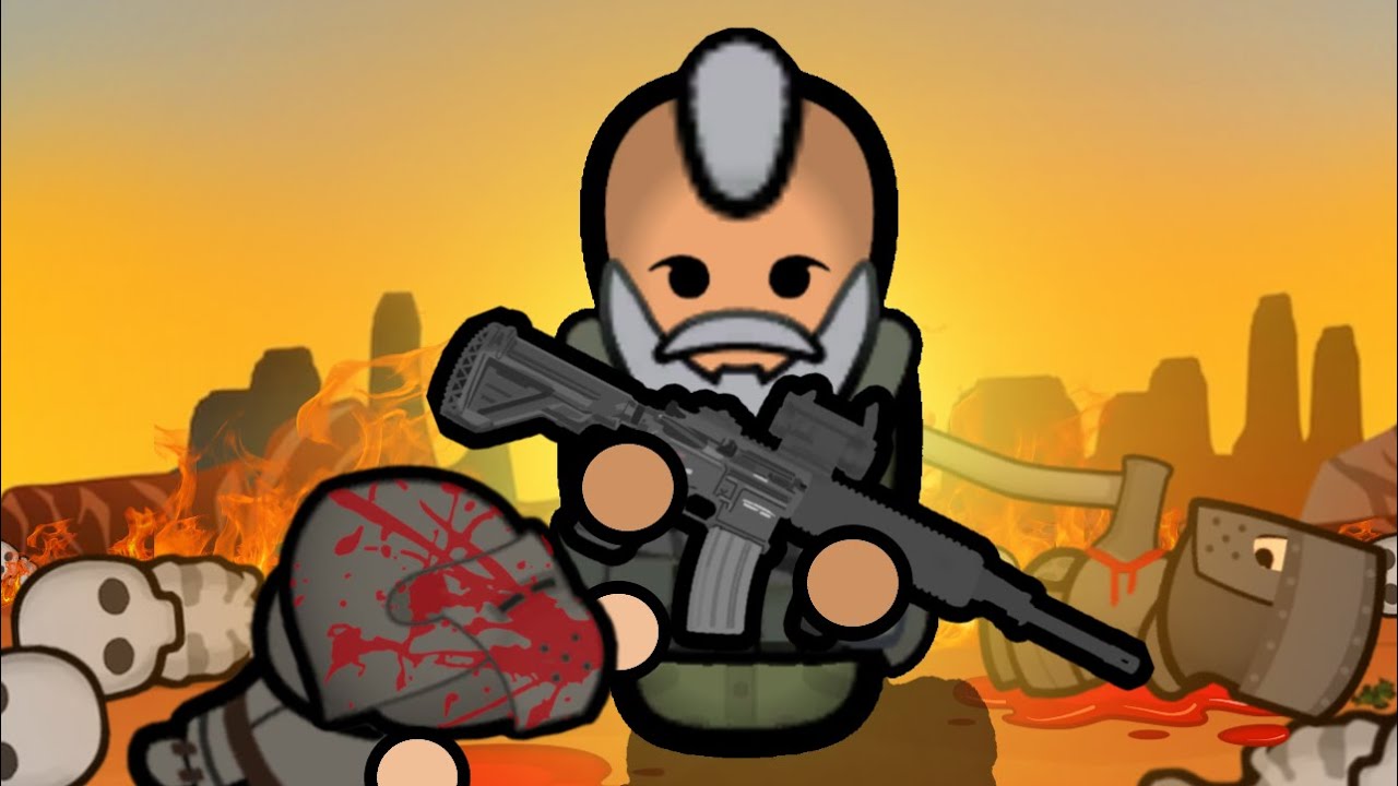 I DESTROYED RimWorld Medieval Overhaul With Modern Weapons Full Playthrough