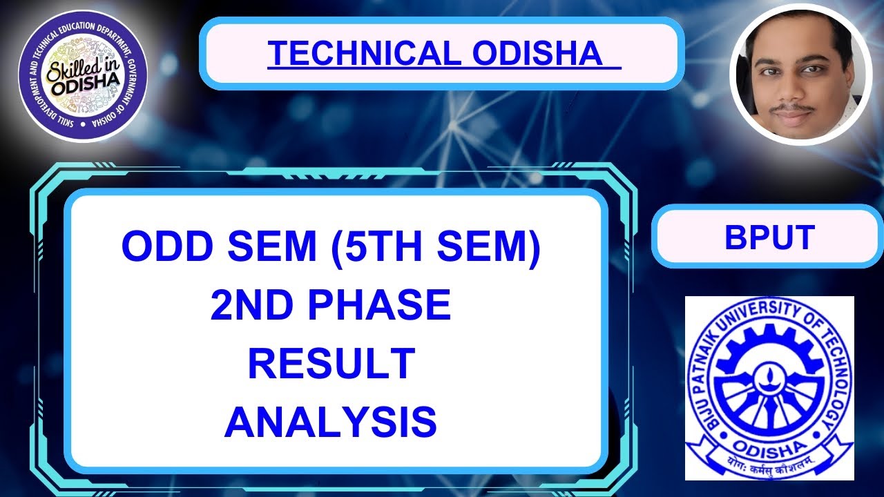 ODD SEM (5TH SEM) 2ND PHASE RESULT ANALYSIS #bput #btech