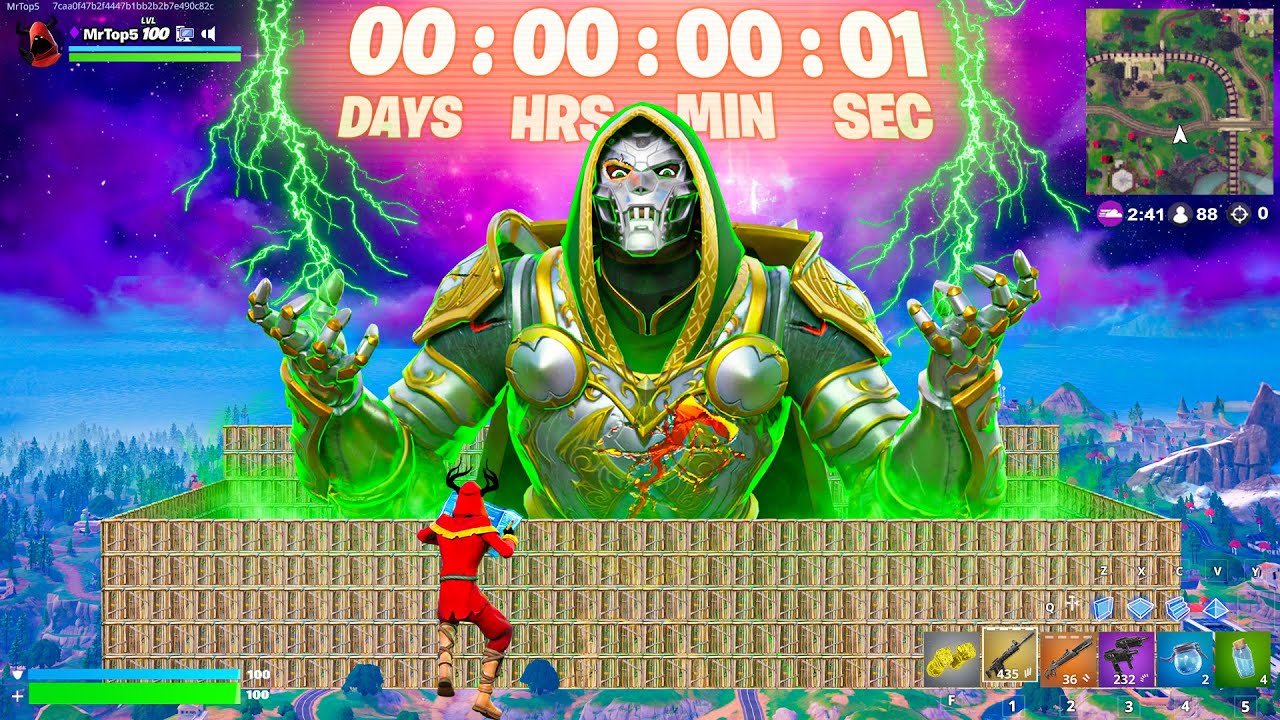 STOPPING The Doctor Doom LIVE EVENT! (Fortnite)