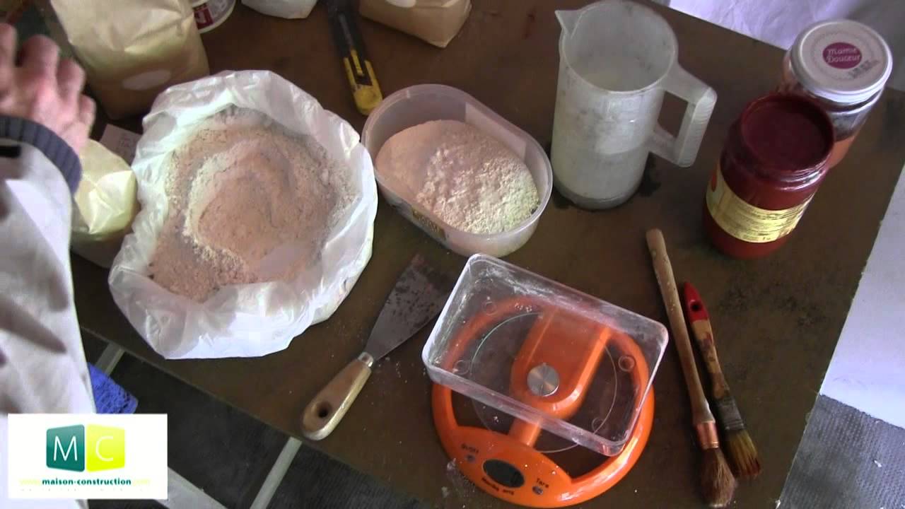 Fabriquer peinture à la chaux