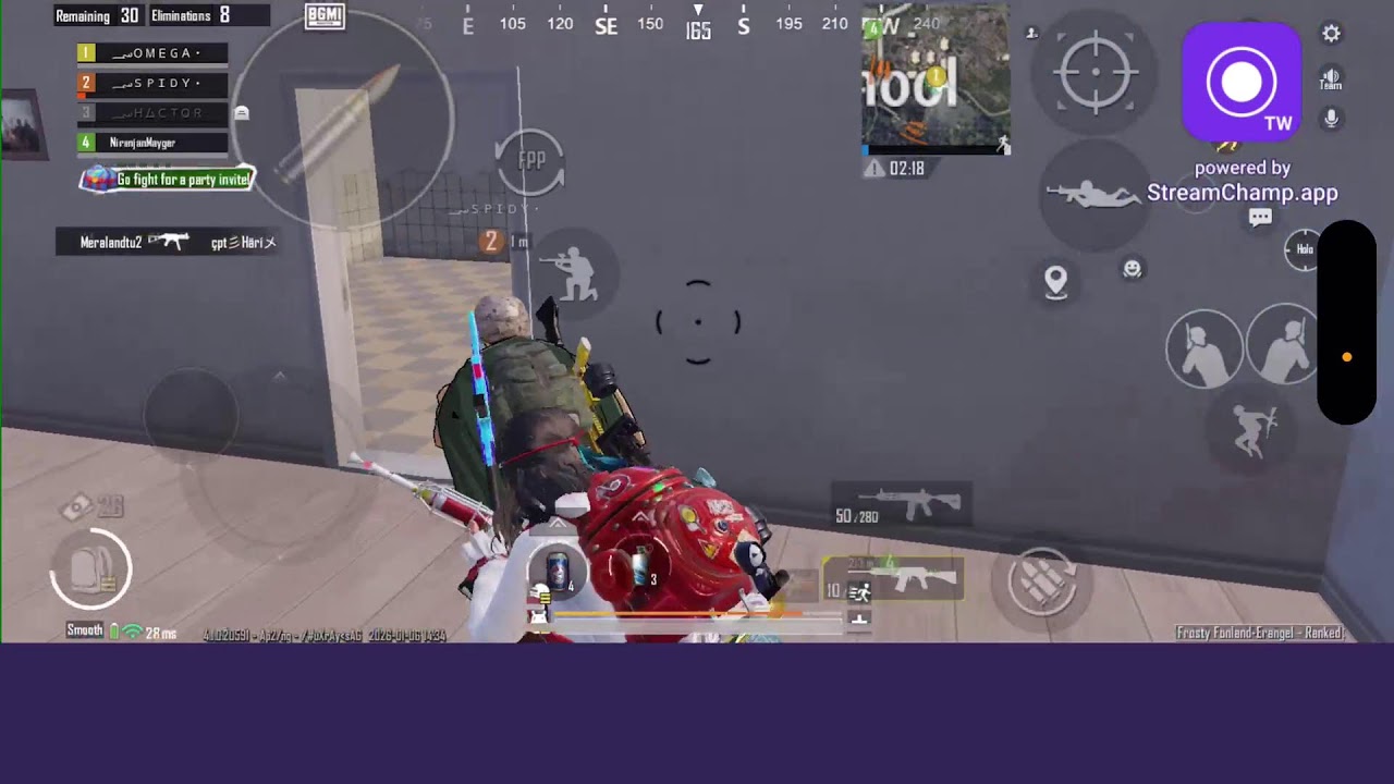 Broadcast powered by StreamChamp