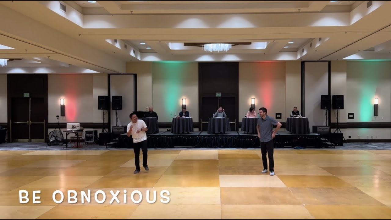 Be Obnoxious - Line Dance Demo