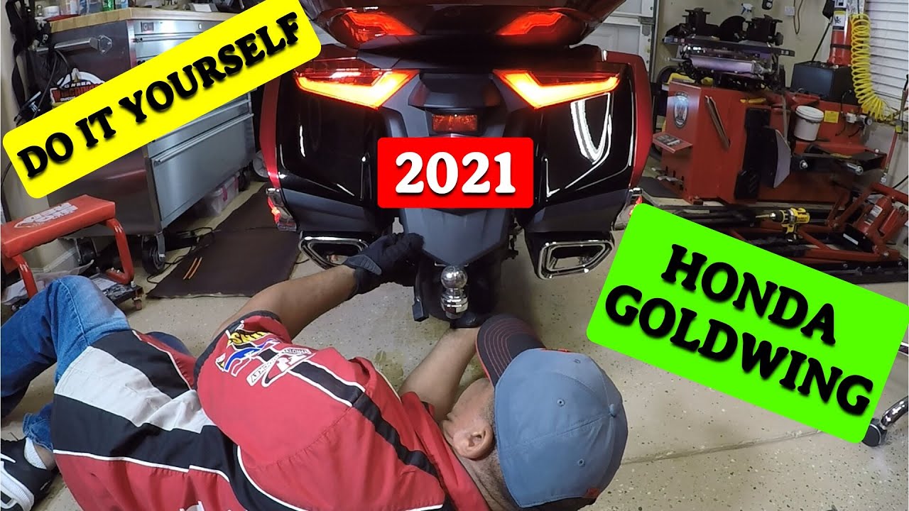 2018-2025 Honda Goldwing Rivco Trailer Hitch Installation