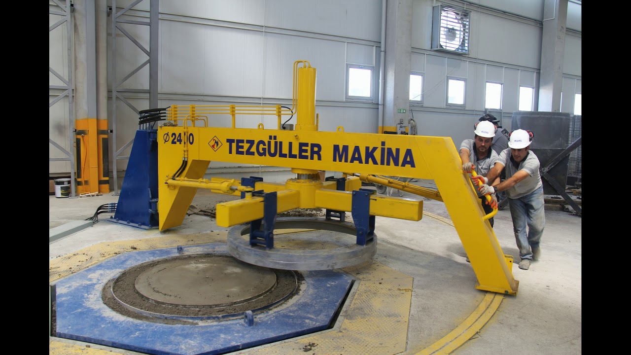 BETON BORU MAKİNESİ