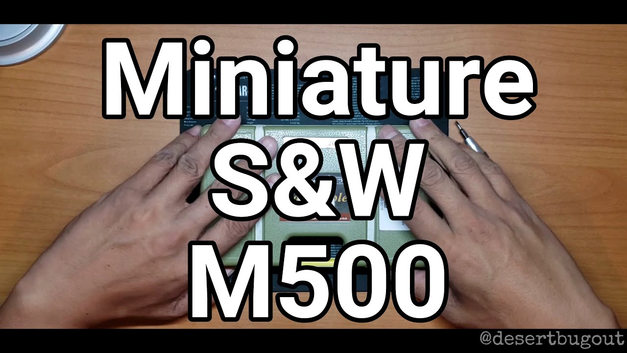 Miniature Guns: 1:2.05 Scale S&W M500 Comparison and Review