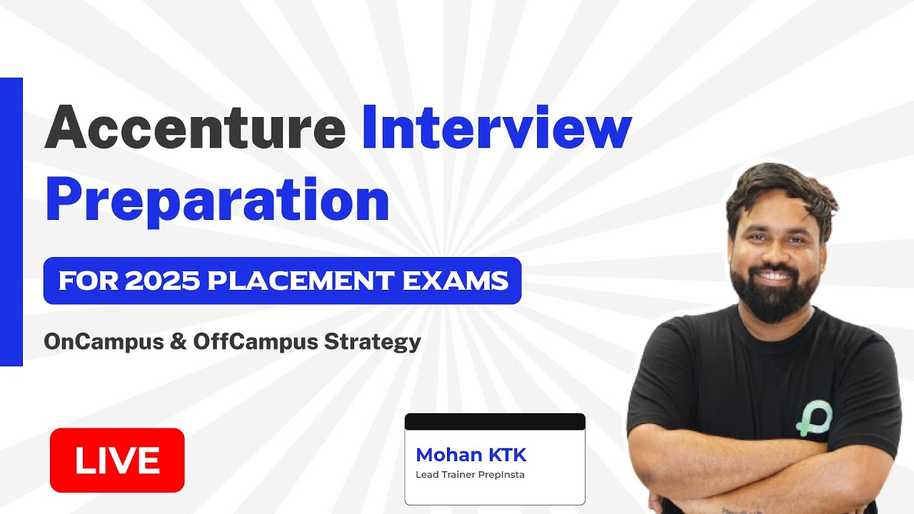 Стратегия подготовки к собеседованию в Accenture | Accenture Oncampus/Offcampus 2025