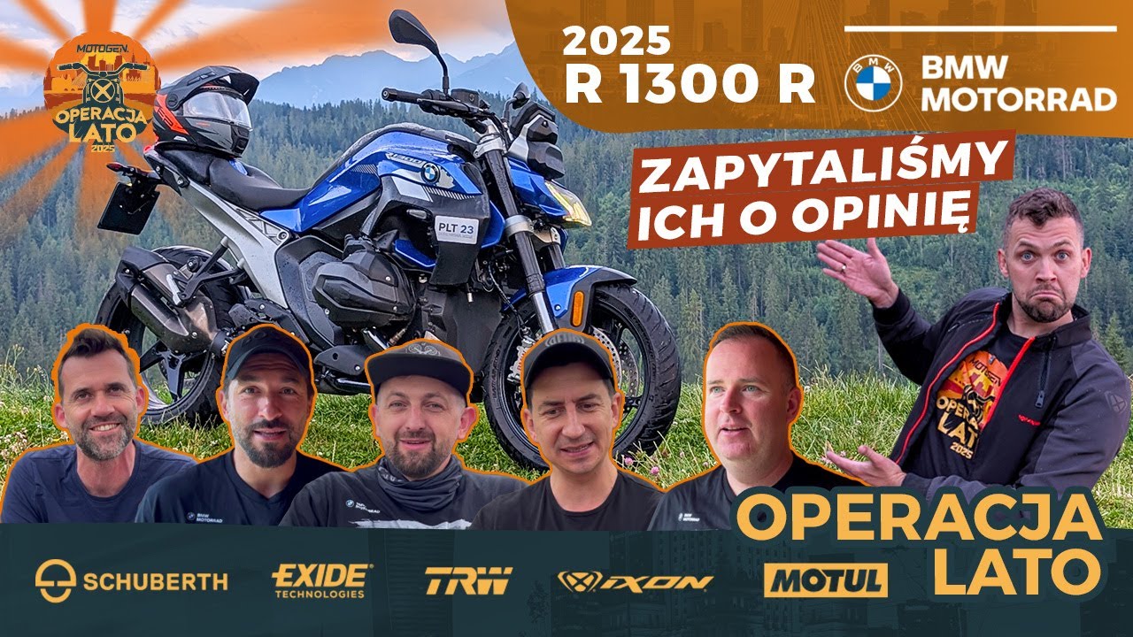 BMW R 1300 R 2025: Hubert, Rafał, Marcin, Krystian, Robert i Jędrzejak opowiadają! [OPERACJA LATO]