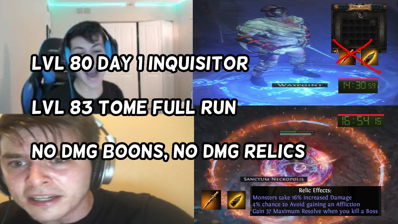 lvl 80 inquisitor vs lvl 83 tome (not clickbait)