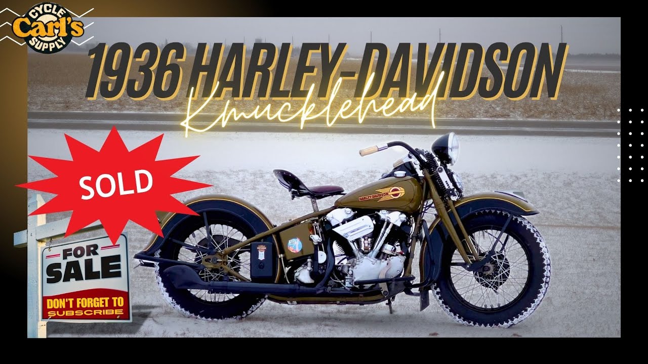 1936 Harley Davidson SOLD