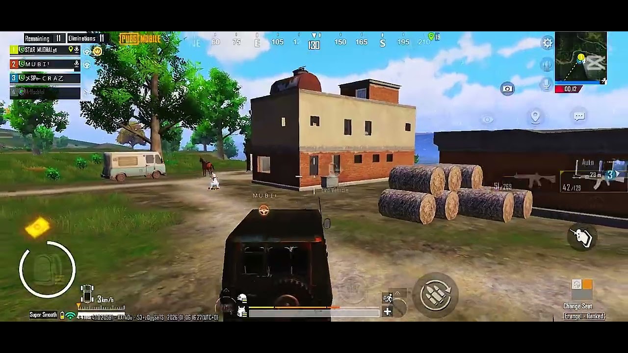 Erangle Gameplay 🥶 || PUBG mobile