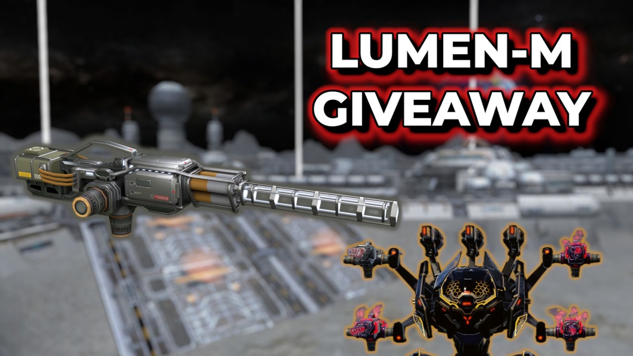 WR - Lumen-M Giveaway + UE Typhon Lumen Gameplay | War Robots