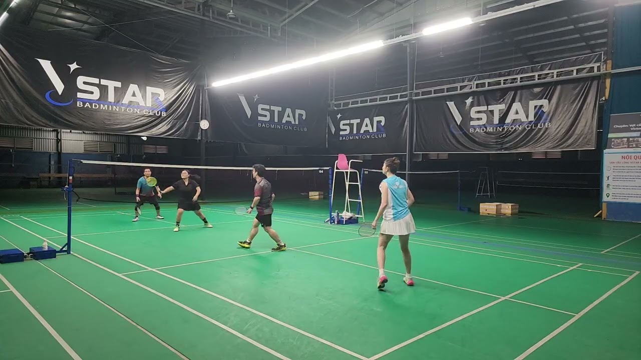 2602 Mix [CLVK ]🤾‍♂️ GUN / An Vy 🏸 Water / Bình - HAPTHY Badminton - Sân Cầu lông Vstar