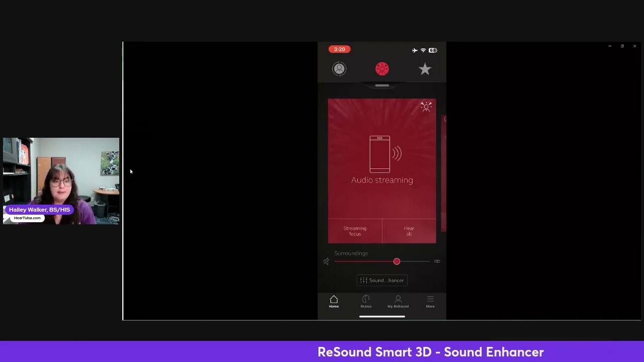 GN ReSound Hearing Aid App: How to Adjust the Sound Enhancer