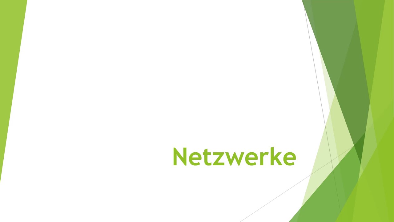 Digitale Grundlagen: Netzwerke einfach und kurz erkl&auml;rt