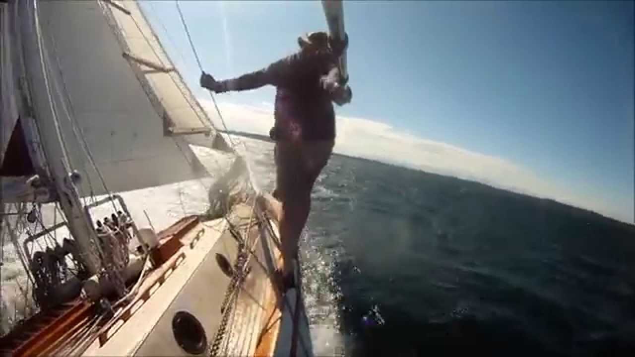 Neverland sailing Lake Superior 2014