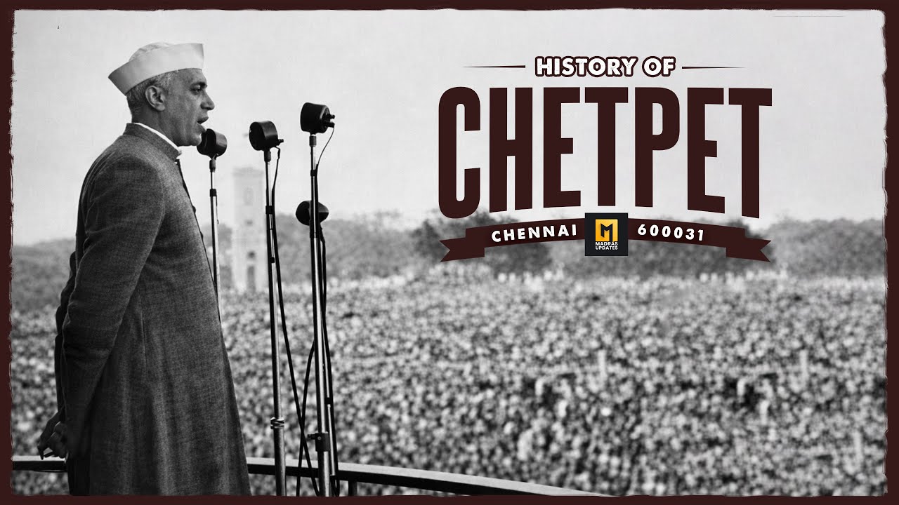 Chetpet: How Spurtank Road Changed Chennai’s Political History | Madras Updates | Pincode Series