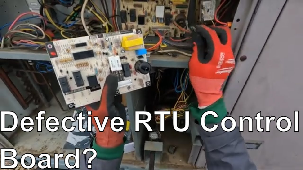 Carrier RTU Furnace Troubleshooting, Is It A Faulty Control Board?