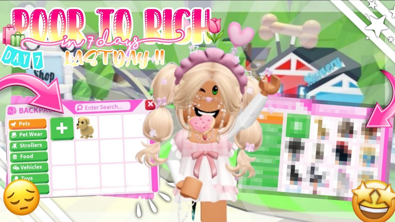 Poor to Rich in 7 days!💐||*LAST DAY*🐛