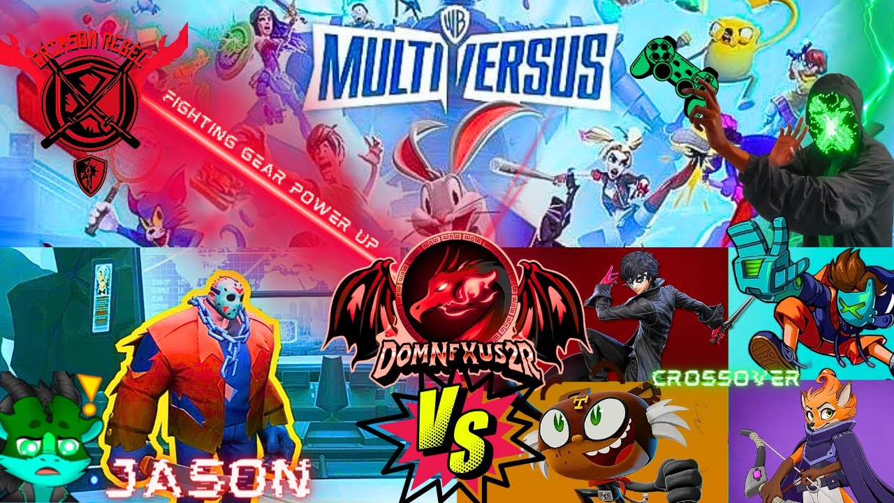 IT'S JASON HE'S OP INSANE! Multiversus Gameplay With New Mode RIFTS!! and FIGHTING GEAR POWER UP!!