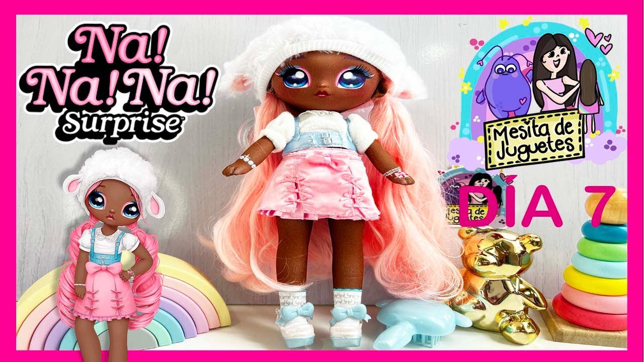 RETO ABRIENDO 1 MUÑECA DIARIA POR UNA SEMANA. DIA 7 NANANA LILA LAMBS #unboxing #nananasurprise
