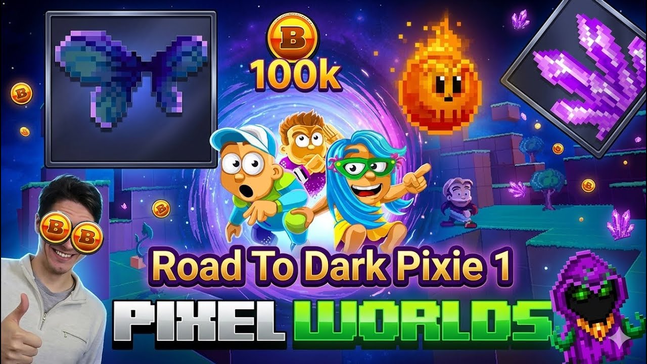 Pixel worlds | Road To Dark Pixie