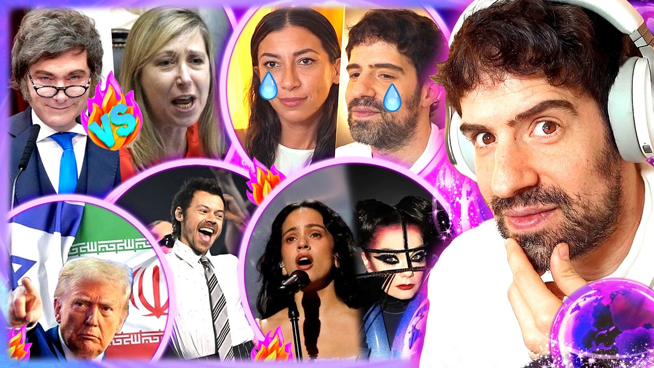MILEI GRITOS EN CONGRESO, GUERRA MUNDIAL, ROSALIA, BJORK Y HARRY STYLES EN LOS BRITS, AGOS Y YO FUNA
