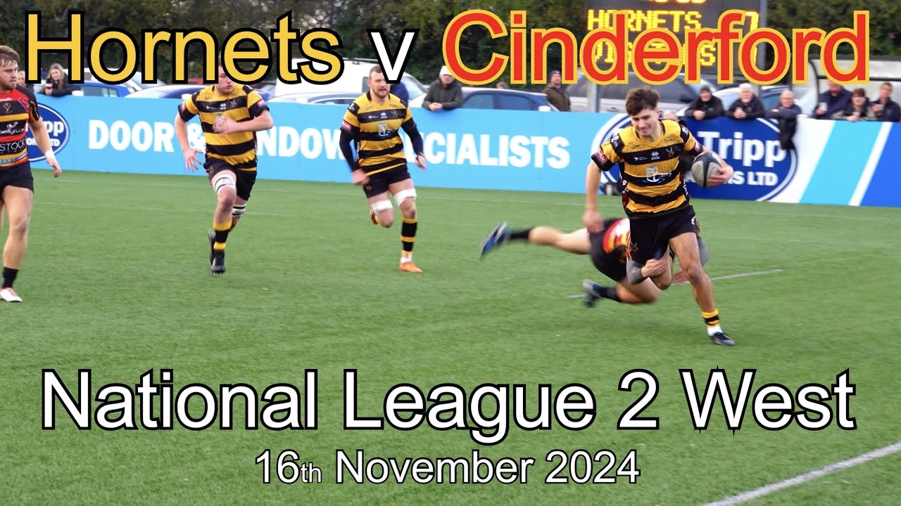 Hornets RFC v Cinderford RFC 16th November 2024
