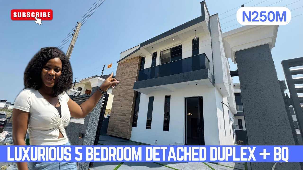 House for Sale in Lekki, Lagos Nigeria; Luxurious 5 Bedroom Detached Duplex for sale in Ikota, Lekki