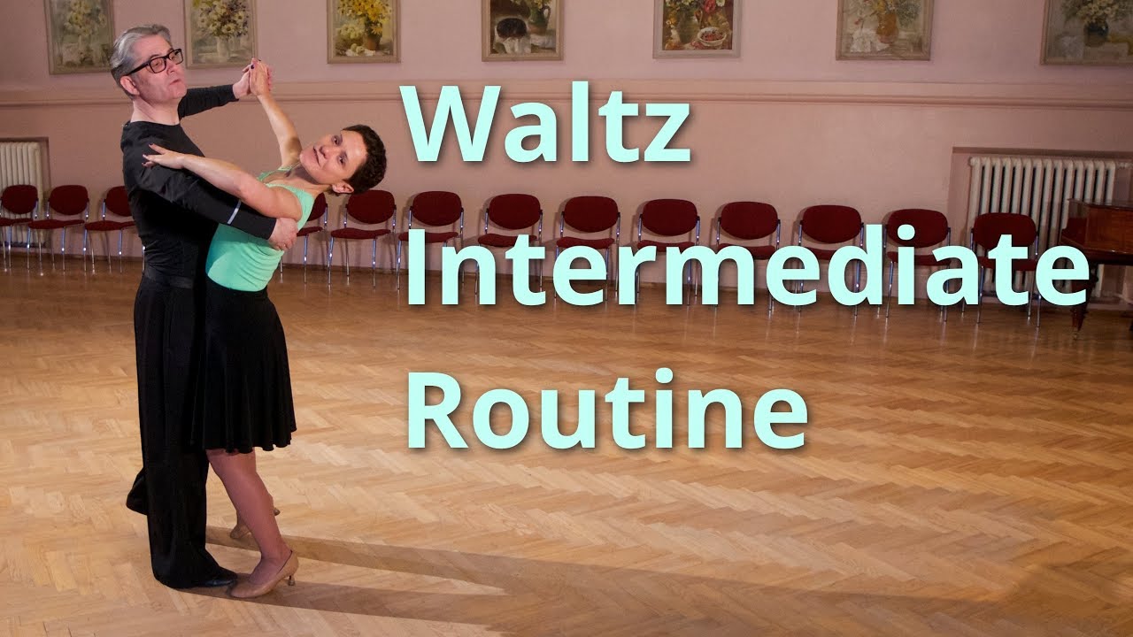 Waltz Intermediate Dance Routine with Weave and Running Finish | Figures