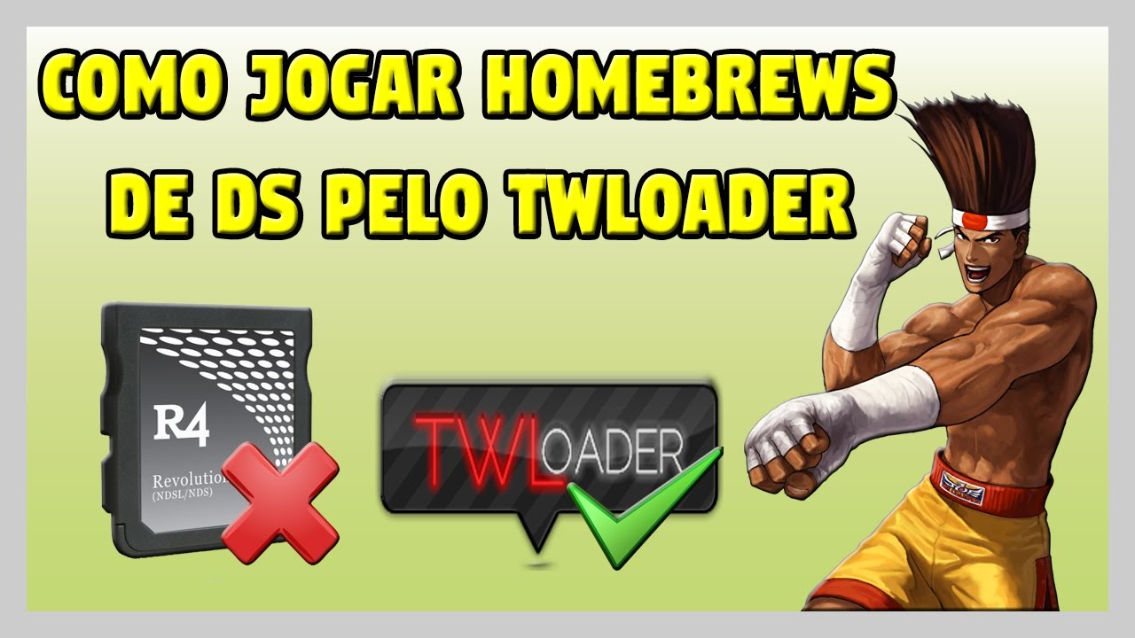[3DS] Como rodar homebrews de DS pelo TWLoader (Sem flashcard)