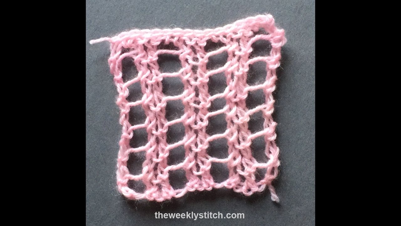 Garter Stitch Lace Ladder