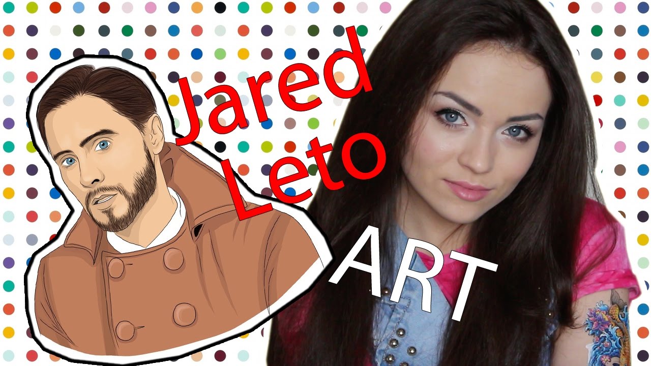 Рисуем Джареда Лето [ Jared Leto ART ]