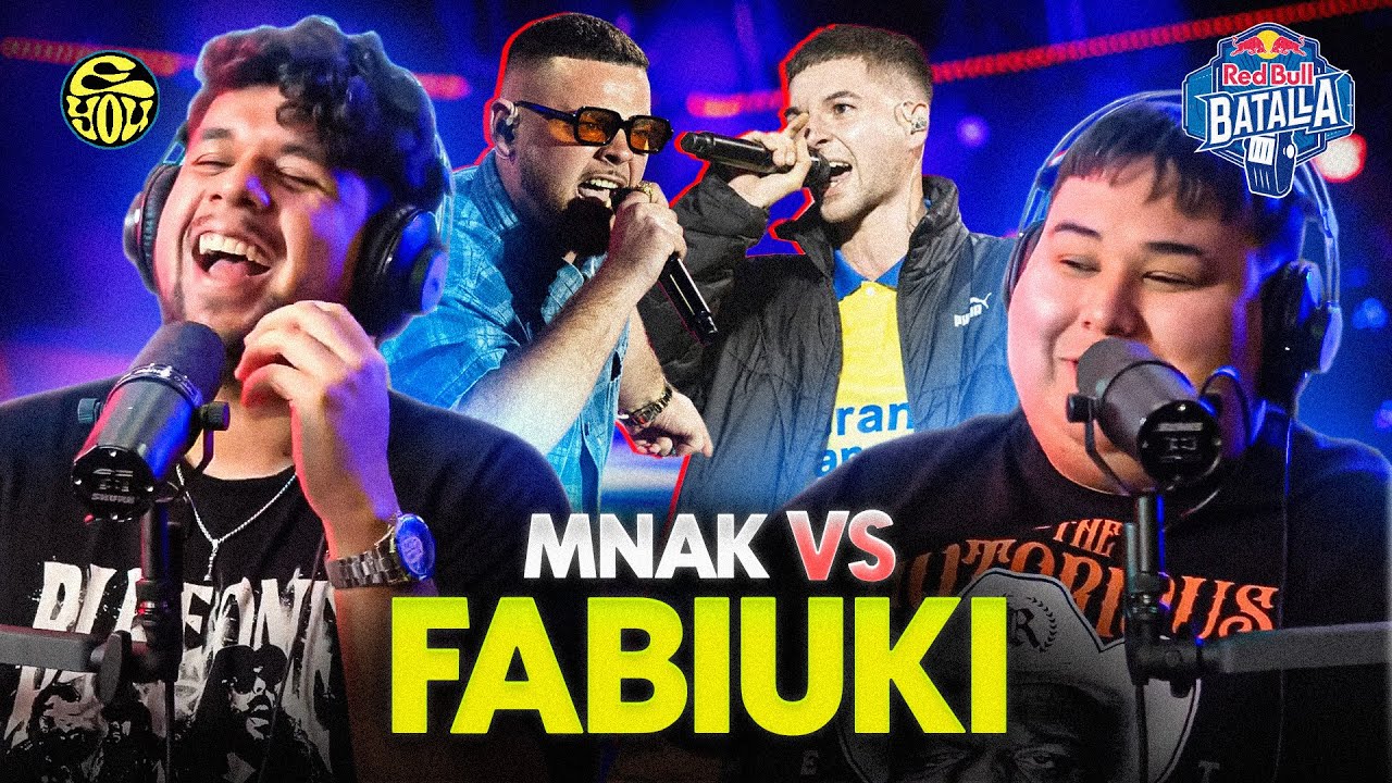 TAL VEZ FABIUKI DEBÍA LLEVARSE ESTA - Reacción a MNAK vs FABIUKI - Red Bull España - EYOU TV