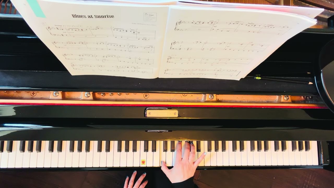Piano with JoJo - Blues at Sunrise A part (separate hands) Play Along Practice TFMC