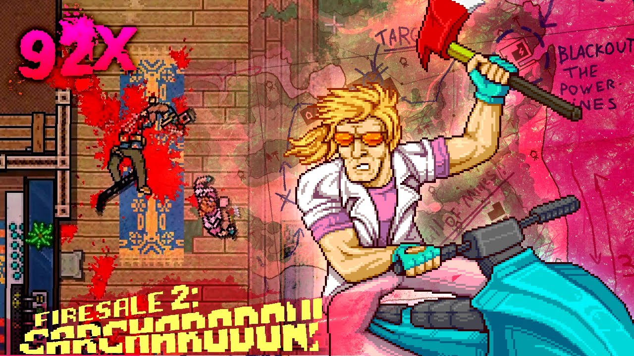 Hotline Miami 2: Carcharodon - Custom Level (Full Playthrough)