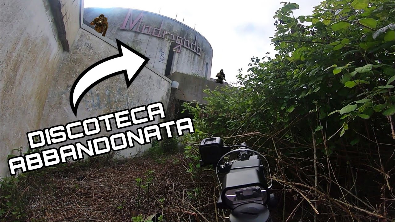 Gioco in una DISCOTECA Abbandonata (Gameplay Partita Softair Urbano CQB)
