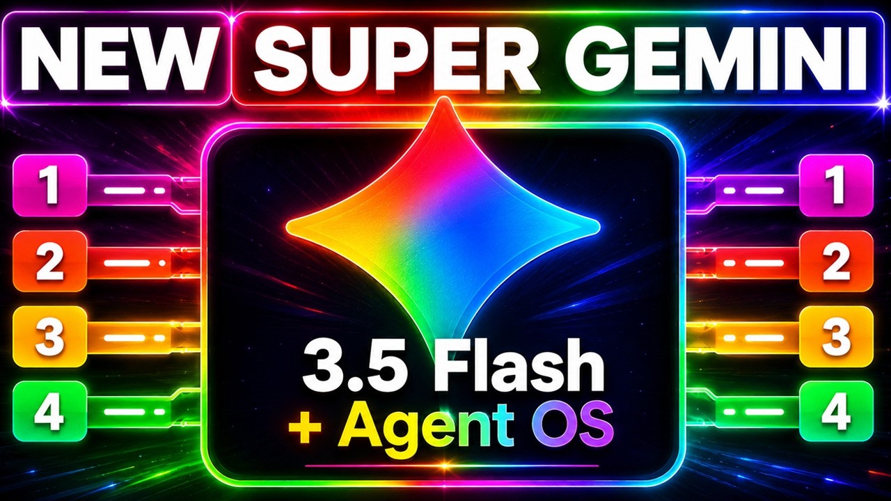 НОВЫЙ Gemini 3.5 Flash + Agent OS &mdash; ЭТО БЕЗУМИЕ!