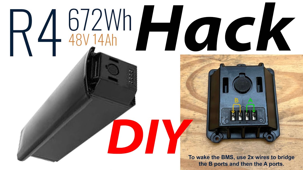 48v Aventon eBike Battery  Wake up Hack for DIY bike builds