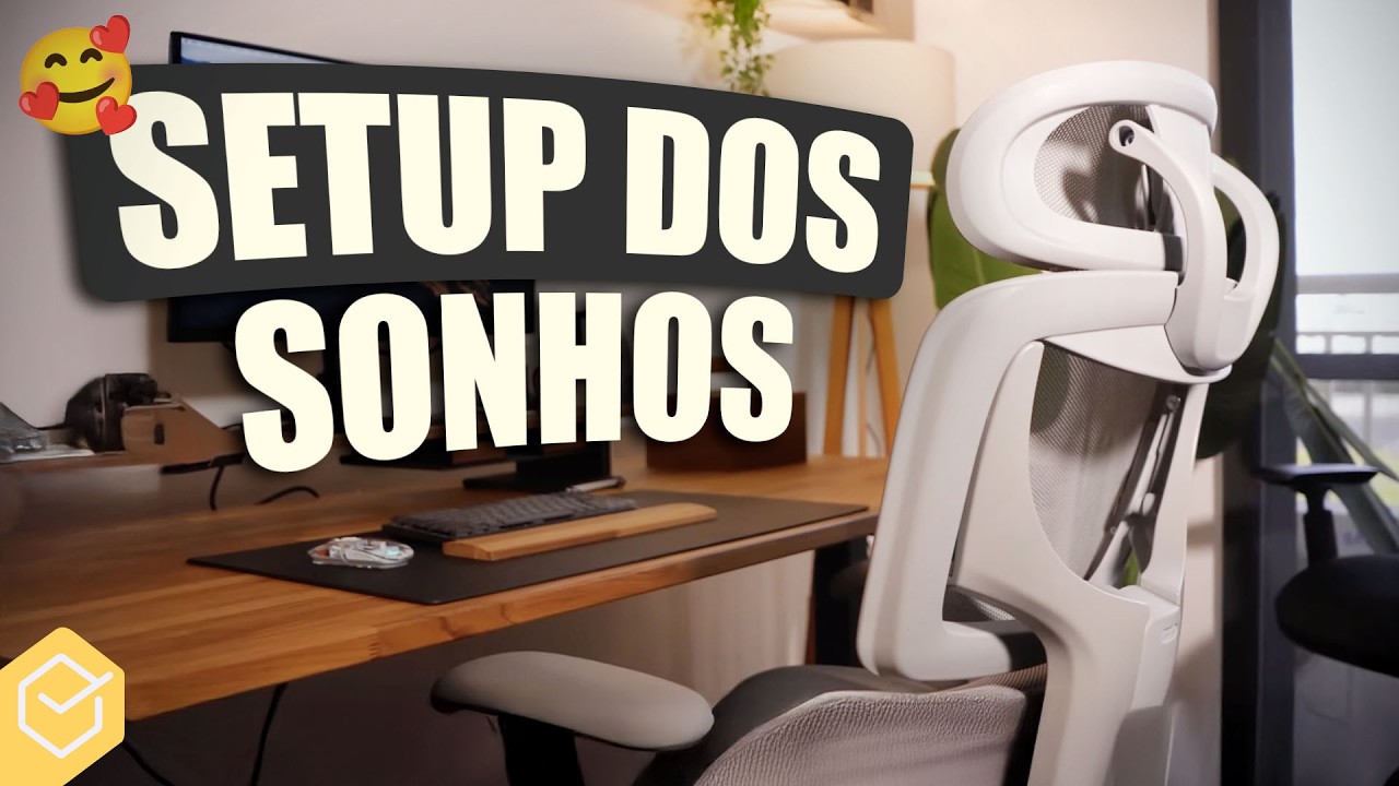 MONTEI o meu NOVO SETUP MINIMALISTA dos SONHOS!! ( foco em PRODUTIVIDADE)