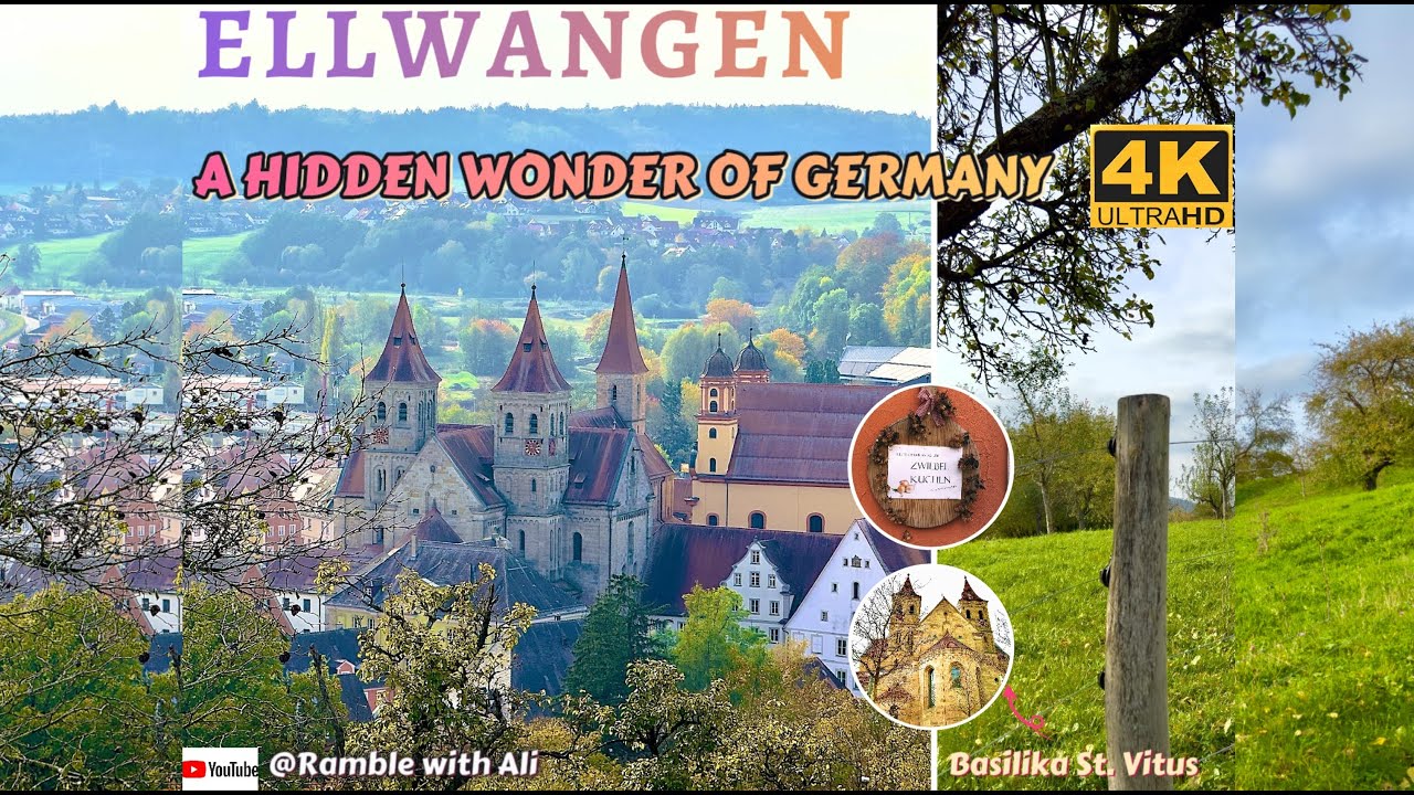 Ellwangen Walking Tour in 4K | Discover Germany&rsquo;s Hidden wonder in Baden-W&uuml;rttemberg